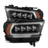AlphaRex 19-23 Dodge Ram 1500 (No Clsc/Ltd/TRX) NOVA-Series Proj. Headlights Black (Req. Converter) thumbnail 1