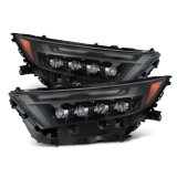 AlphaRex 19-23 Toyota RAV4 NOVA LED Projector Headlights Alpha-Black thumbnail 1
