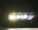 AlphaRex 15-17 Ford Mustang NOVA LED Proj Headlights Black w/Activ Light/Seq Signal/Switch DRL thumbnail 3