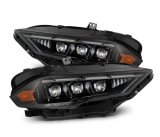AlphaRex 18-20 Ford Mustang NOVA LED Proj Headlights Alpha-Black w/Activ Light/Seq Signal/Switch DRL thumbnail 1