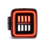 AlphaRex 18-23 Jeep Wrangler JL NOVA Prismatic LED Taillights Alpha-Black thumbnail 4