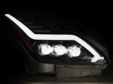 AlphaRex 08-13 Infiniti G37 NOVA LED Proj Headlights Alpha Black w/Activ Light/Seq Signal/Switch DRL thumbnail 3