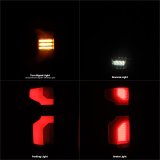 AlphaRex 19-24 Chevy Silverado 1500 / 20-24 2500HD/3500HD LUXX-Series LED Tail Lights Alpha Black thumbnail 4