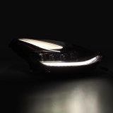 AlphaRex 17-22 Tesla Model 3/20-23 Model Y NOVA LED Proj Headlights Alpha-Blk w/Actv Lgt & Seq.Sig thumbnail 5