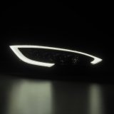 AlphaRex 12-21 Tesla Model S NOVA LED Proj Headlights Alpha-Black w/Actv Light & Seq.Sig / SB DRL thumbnail 2