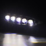 AlphaRex 12-21 Tesla Model S NOVA LED Proj Headlights Alpha-Black w/Actv Light & Seq.Sig / SB DRL thumbnail 3