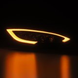 AlphaRex 12-21 Tesla Model S NOVA LED Proj Headlights Alpha-Black w/Actv Light & Seq.Sig / SB DRL thumbnail 4