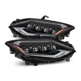 AlphaRex 23-24 Nissan Z NOVA-Series LED Projector Headlights Alpha-Blk w/Activation Light & Seq.Sig thumbnail 1
