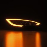 AlphaRex 12-21 Tesla Model S NOVA-Series LED Proj Headlights Blk w/Activtn Light & Seq.Sig / SB DRL thumbnail 2