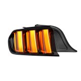 AlphaRex 15-23 Ford Mustang NOVA-Series Prismatic LED Tail Lights Alpha-Black thumbnail 2