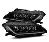 AlphaRex 99-09 Honda S2000 NOVA-Series Projector LED Headlights - Black thumbnail 1