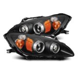 AlphaRex 99-09 Honda S2000 LUXX-Series Projector LED Headlights - Black thumbnail 1