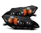 AlphaRex 99-09 Honda S2000 LUXX-Series Projector LED Headlights - Alpha-Black thumbnail 1