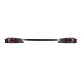 AlphaRex 12-21 Tesla Model S LUXX-Series LED Tail Lights - Black/Red (US Models Only) thumbnail 2