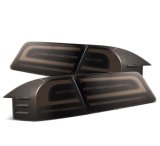 AlphaRex 12-21 Tesla Model S LUXX-Series LED Tail Lights - Black thumbnail 1