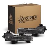 AlphaRex 17-23 Tesla Model 3/20-24 Model Y Double Tap Dual Color LED Projector Fog Lights thumbnail 1