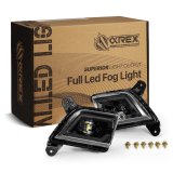 AlphaRex 19-23 Chevrolet Silverado 2500/3500HD DoubleTap Dual Color LED Projector Fog Lights thumbnail 1