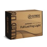 AlphaRex 19-23 Chevrolet Silverado 2500/3500HD DoubleTap Dual Color LED Projector Fog Lights thumbnail 4