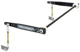 RockJock YJ Antirock Sway Bar Kit Front Bolt-On Steel Arms thumbnail 1