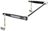 RockJock YJ Antirock Sway Bar Kit Front Bolt-On Steel Arms thumbnail 2