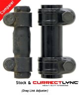 RockJock TJ/LJ/XJ/MJ Currectlync Steering System Bolt-On w/ 1 1/4in Dia. Tie Rod/Forged Drag Link thumbnail 3