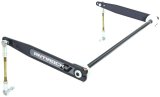 RockJock TJ/LJ Antirock Sway Bar Kit Front Bolt-On Forged Arms thumbnail 2