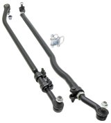 RockJock JK Currectlync Steering Sys. w/Flipped Drag Link 1.65in Dia. Tie Rod 1.3in Dia. w/Hardware thumbnail 1
