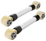 RockJock 2021+ Bronco RockNut Billet Aluminum Johnny Joint Rear Upper Control Arm Set Adjustable thumbnail 1