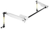 RockJock JK Antirock Sway Bar Kit Front Billet Aluminum Arms thumbnail 1
