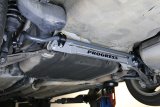 Progress Tech 92-95 Honda Civic Rear Sway Bar (22mm - Adjustable) Incl Bar Brace and Adj End Links thumbnail 2