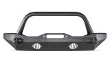 Body Armor 4x4 07-18 Jeep Wrangler JK Front Bumper Mid Stubby thumbnail 1