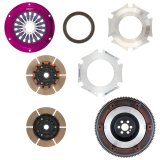 Exedy 1999-2002 Nissan Skyline GTR L6 Hyper Twin Cerametallic Clutch Sprung Center Disc Pull Type thumbnail 6
