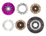 Exedy 1986-1989 Mazda RX-7 R2 Hyper Twin Cerametallic Clutch Sprung Center Disc Push Type Cove thumbnail 6