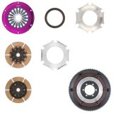 Exedy 1993-1995 Mazda RX-7 R2 Hyper Twin Cerametallic Clutch Sprung Center Disc Pull Type thumbnail 3