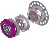 Exedy 2004-2014 Subaru Impreza WRX STI H4 Hyper Compe-D Twin Cerametallic Clutch Sprung Center Disc thumbnail 9
