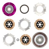 Exedy 2008-2015 Mitsubishi Lancer Evolution GSR L4 Hyper Triple Cerametallic Clutch Rigid Disc thumbnail 3