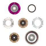 Exedy 2008-2015 Mitsubishi Lancer Evolution GSR L4 Hyper Twin Cerametallic Clutch Sprung thumbnail 3