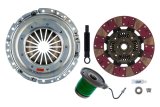 Exedy 2011-2016 Ford Mustang V8 Stage 2 Cerametallic Clutch Cushion Button Disc Inc Slave thumbnail 2