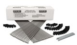 Excel Front Spoke/Black Nipple Set (w/ Wrench) - 9 Gauge / 36 Qty - Black thumbnail 1