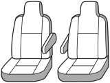Covercraft 16-24 Chevrolet Express Carhartt PrecisionFit Custom Front Row Seat Covers - Gravel thumbnail 2