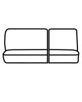 Covercraft 11-18 Dodge Ram Carhartt PrecisionFit Custom Second Row Seat Covers - Brown thumbnail 1