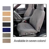 Covercraft 1997-01 Ford F150 Polycotton SeatSaver Custom Front Row Seat Covers - Wet Sand thumbnail 1