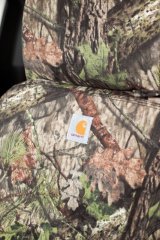 Covercraft 95-99 Chevrolet Tahoe Carhartt Camo SeatSaver Custom Front Row Seat Covers - Mossy Oak thumbnail 4
