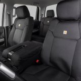 Covercraft 20-24 Subaru Outback/ Endura PrecisionFit Custom Front Row Seat Covers - Charcoal/Black thumbnail 1