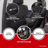 Covercraft 19-24 Dodge Ram 2500 Endura PrecisionFit Custom Front Row Seat Covers - Charcoal/Silver thumbnail 2