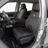 Covercraft 15-24 Ford Transit Endura PrecisionFit Custom Front Row Seat Covers - Black/Charcoal thumbnail 1