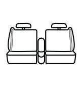 Covercraft 02 Chevrolet/GMC Reg Polycotton SeatSaver Custom Front Row Seat Covers - Charcoal thumbnail 2