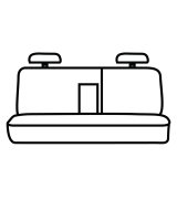 Covercraft 19-20 Ford F150/ Waterproof Polyester SeatSaver Custom Front Row Seat Covers - Grey thumbnail 5