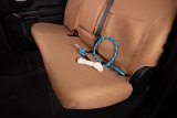 Covercraft 21-24 Ford F-250 Polycotton SeatSaver Custom Second Row Seat Covers - Tan thumbnail 3
