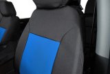 Covercraft 21-24 Chevrolet Tahoe/ Endura PrecisionFit Custom Front Row Seat Covers - Blue/Black thumbnail 2